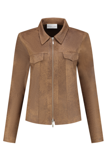 Helena Hart Blazer Cooper Biker Camel 