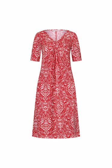 Studio Anneloes Cher Paisley Dress Red/Offwhite