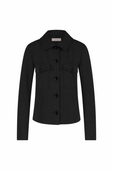 Studio Anneloes Claire Bonded Jacket Black