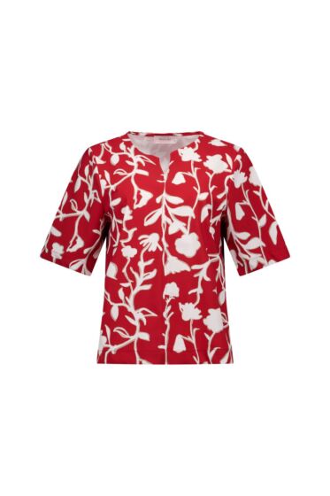 Studio Anneloes Cyra Flower Top Ruby Red 