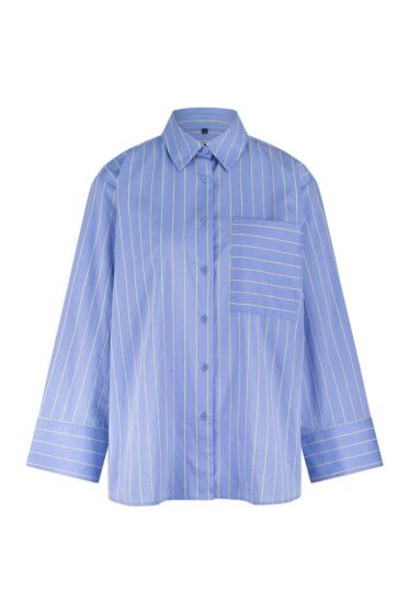 Studio Anneloes Erin Stripe Blouse Lavender blue 