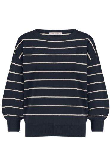 Studio Anneloes Farah Stripe Lurex Dark Blue/Kit