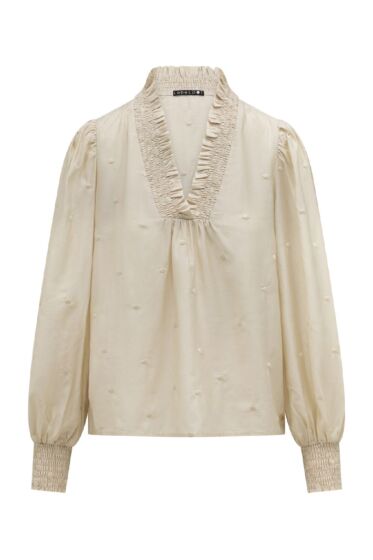 Label Dot Anousca Blouse Offwhite 