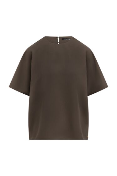 Label Dot Mea Top Taupe 