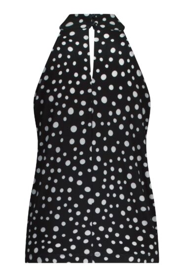 Label Dot Mente Zwart / Wit 