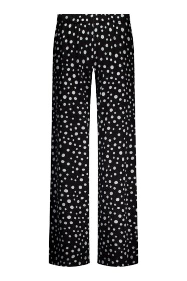 Label Dot Rachel Broek Zwart / Wit 