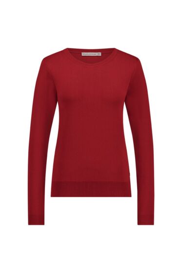 Studio Anneloes Lana Pullover Deep Red 