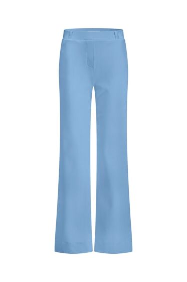 Studio Anneloes Lexie Bonded Trousers Mid Blue 