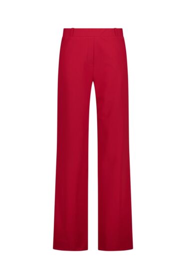 Studio Anneloes Lexie Bonded Trousers Ruby Red 