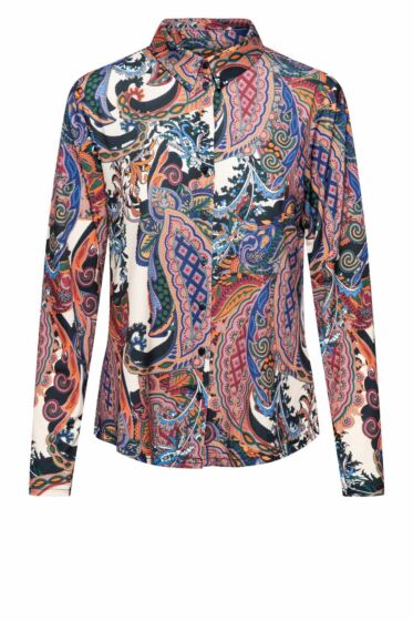Woman And Co Lotte Paisley Blouse Mauve