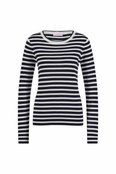 Studio Anneloes Luna Stripe Pullover Dark Blue 