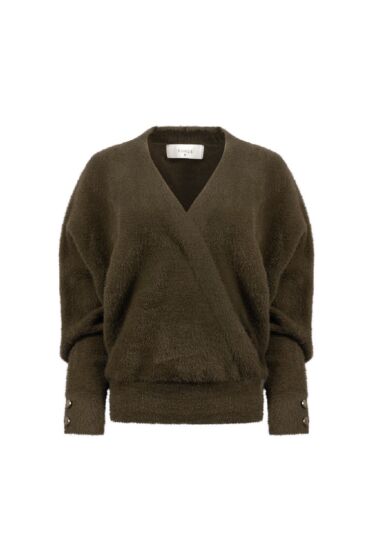 Nukus Beau Pullover Wrap Moss