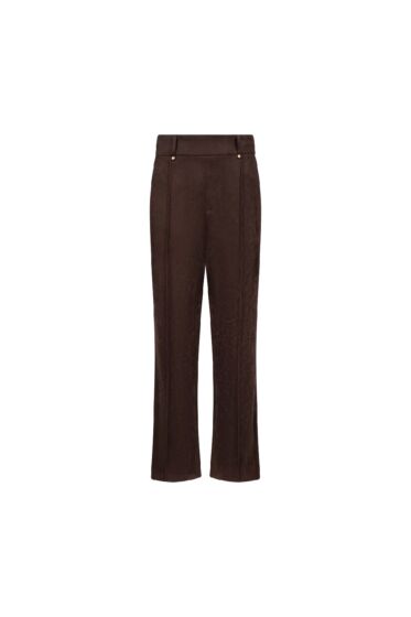 Nukus Jill Pants Suedine Chocolate