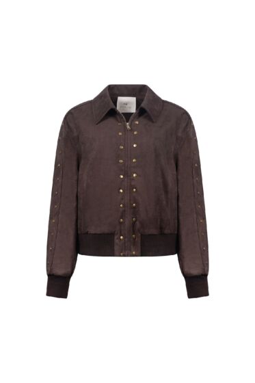Nukus Doretta Jacket Studs Chocolate