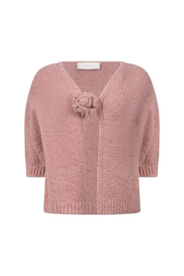 Nukus Jip Cardigan Flower Rose
