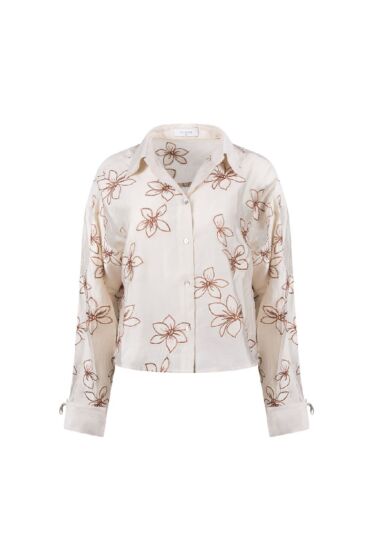 Nukus Bailey Blouse Flower Sand