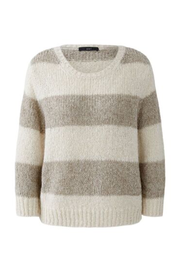 Oui Esmy Trui Stone Taupe