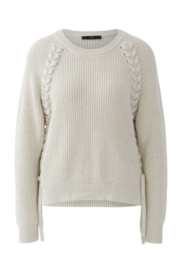 Oui Pullover Offwhite 