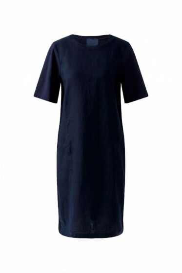 Oui Jurk Dark Blue