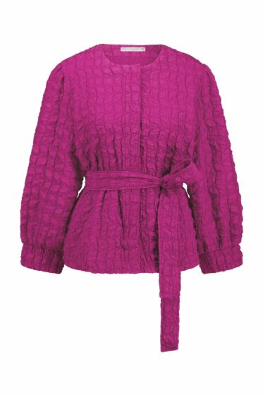 Studio Anneloes Pammy Skin Jacket Fuchsia 