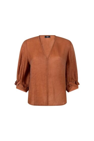 Jansen Amsterdam Pelin Blouse Toffee