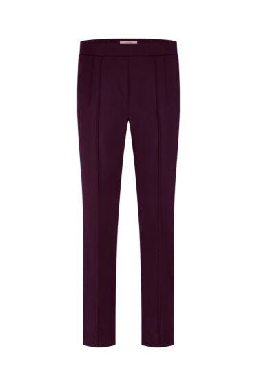 Studio Anneloes Roisin Bonded Trousers Blackberry 