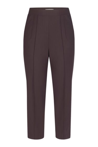Studio Anneloes Roisin Bonded Trousers Espresso