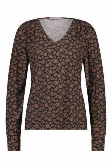 Studio Anneloes Rye Fleur Top Bronze/Black