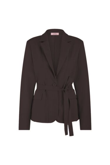 Studio Anneloes Shiloh Bonded Blazer Expresso