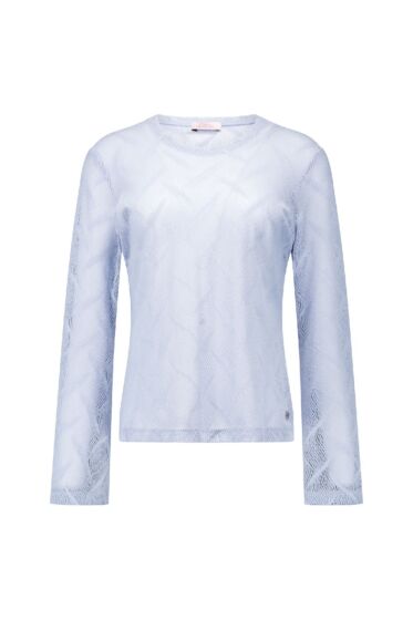 Studio Anneloes Reagan Flaire Lace Top Sky Blue
