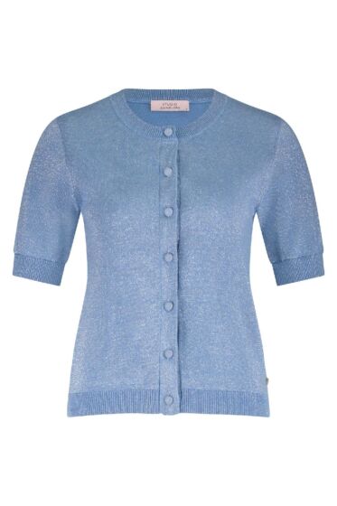 Studio Anneloes Sanna Cardigan Mid Blue 