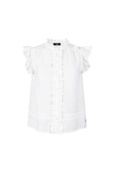 Jansen Amsterdam Sulan Blouse Offwhite