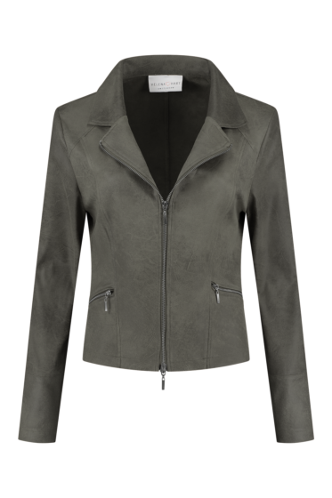 Helena Hart Zipper Biker Groen