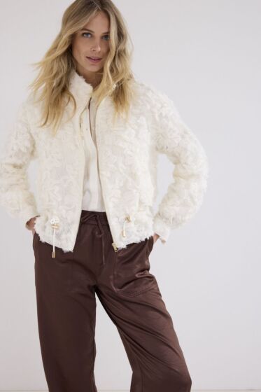 Tramontana Fancy Lace Jacket Snow 