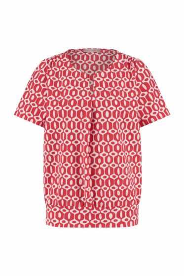 Studio Anneloes Kiki Chain Shirt White/Red