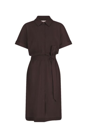Studio Anneloes Louni Blouse Dress Espresso