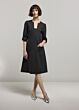 Summum Woman Punto Milano Dress Antraciet 