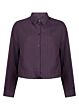 Tramontana Balloon Shape Top Aubergine Noir