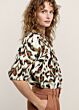 Summum Woman Blouse Ornament Print 