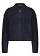 Tramontana Boucle Cardigan Zipper Midnight