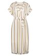 Tramontana Dress Stripe Print Whites