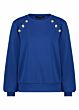 Tramontana Sweater Sailor Details Bright Blue 