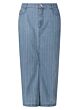 Tramontana Pinstripe Denim Maxi Skirt Blue 