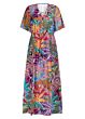 Tramontana Dress Electric Bloom Print Multi Colors