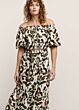 Summum Woman Dress Ornament Print 