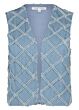 Tramontana Gilet Mid Blue Denim 