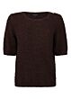 Tramontana Jumper Button Detail Chocolate 