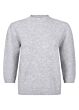 Tramontana Short Sleeve Jumper Puffed Grey Melange