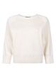 Tramontana Boat-Neck Jumper Snow 