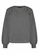 Tramontana Sweater Sailor Buttons Antraciet 